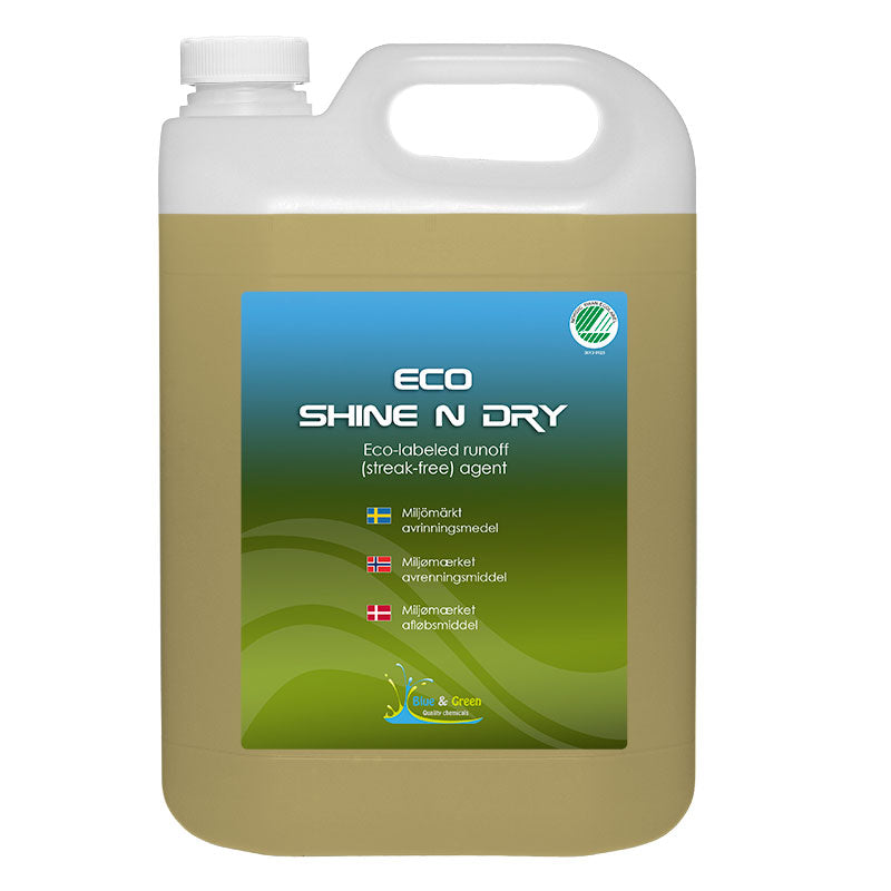Blue & Green  Eco Shine’ n Dry 5 Liter