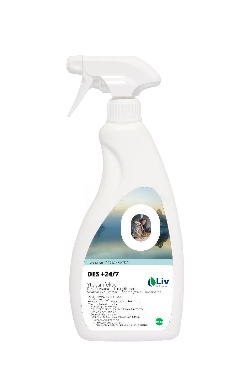 YTDESINFEKTION LIV DES +24/7 Rengöringsmedel