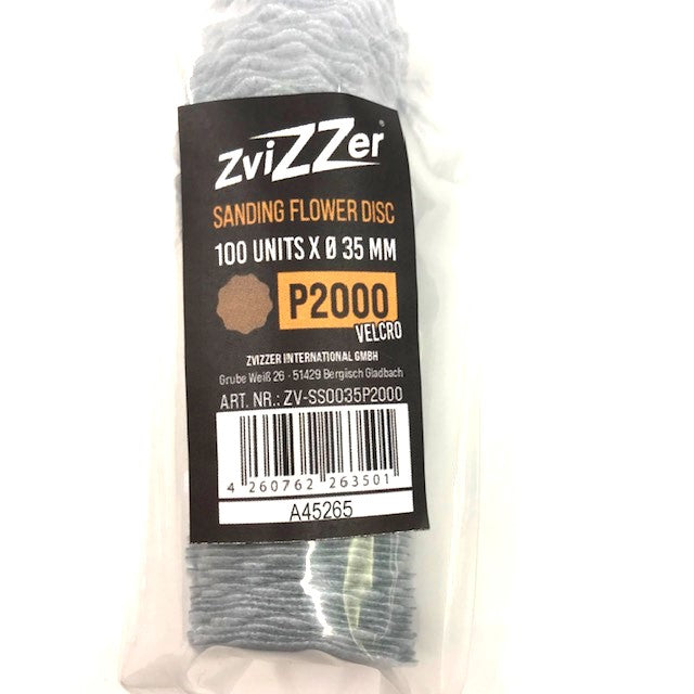Sanding Flower Disc P2000 35mm (100 st.)