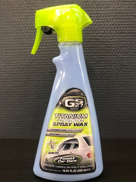 GS27 Titanium Protection Spray wax 500ml