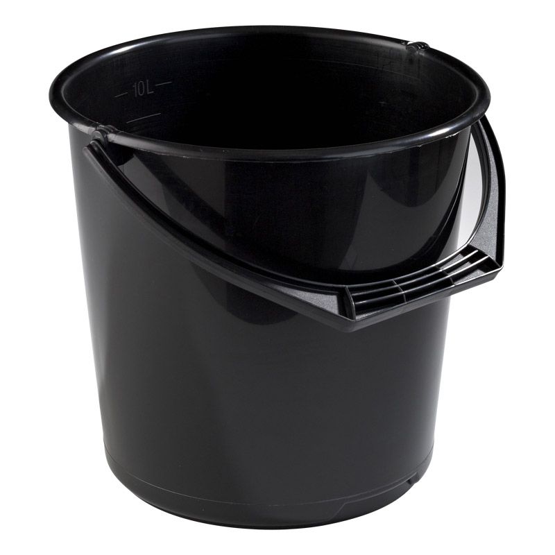 Svart Hink 10 liter