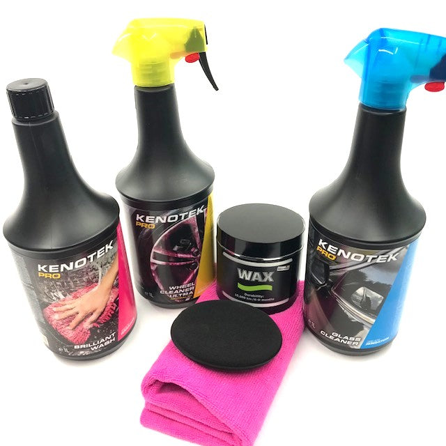 Bilskötsel Paket med Wax skydd