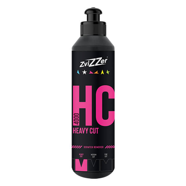 Zvizzer PC4000 Heavy Cut- Grovt polermedel – 250ml