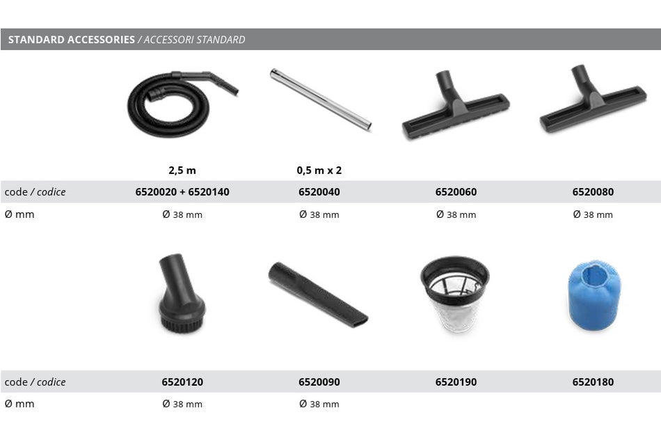 Industridammsugare AR2-V65BXHT