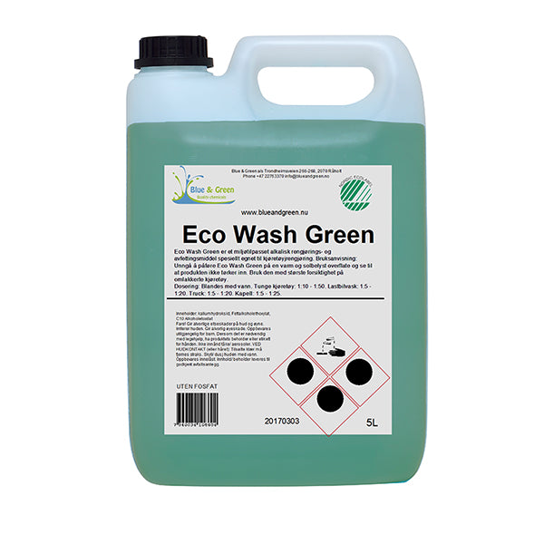 Eco Wash Green (svanenmärkt)