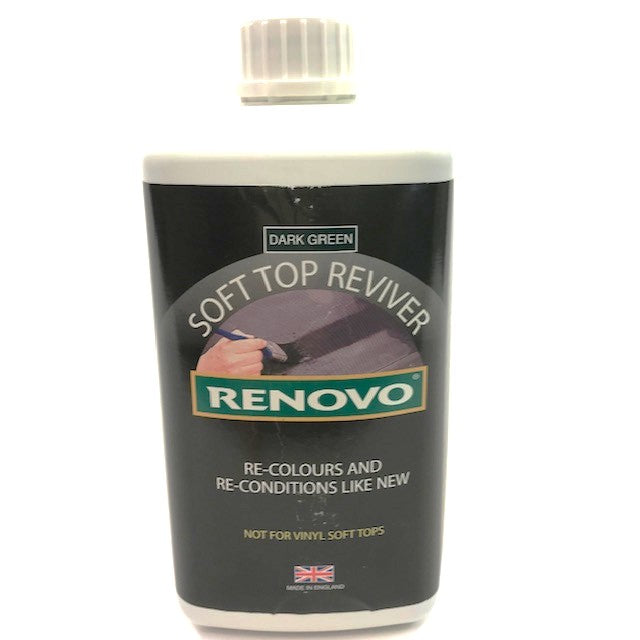 Renovo Soft Top Reviver - Dark Green 1 Liter