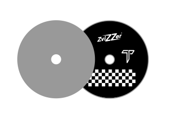 Zvizzer UFO Pad - Grå Hard 170mm