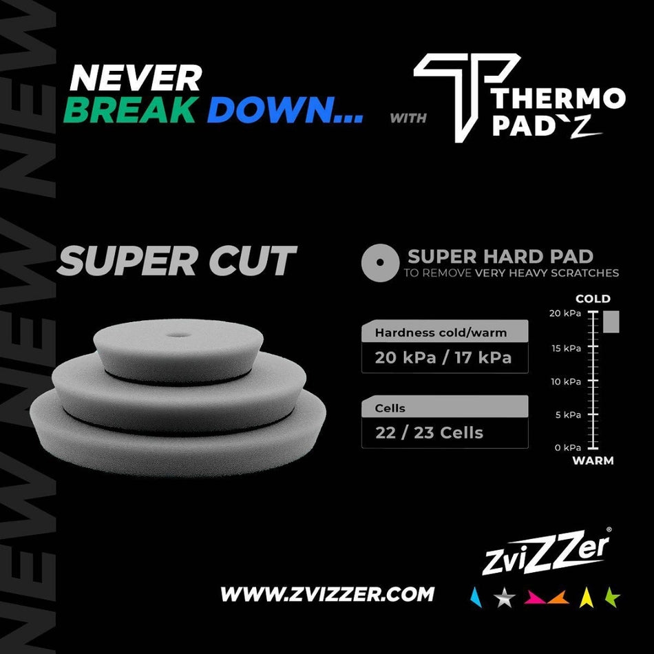Zvizzer Thermopad Grå - Extra hård