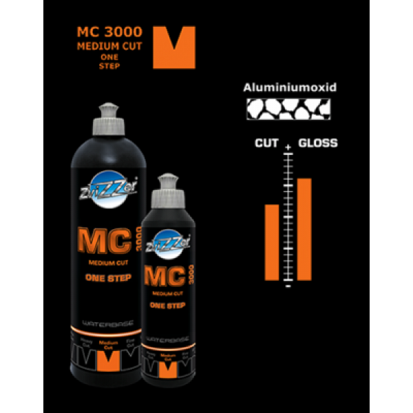 Polermedel PC3000 Medium Cut - Medium polermedel – 750ml